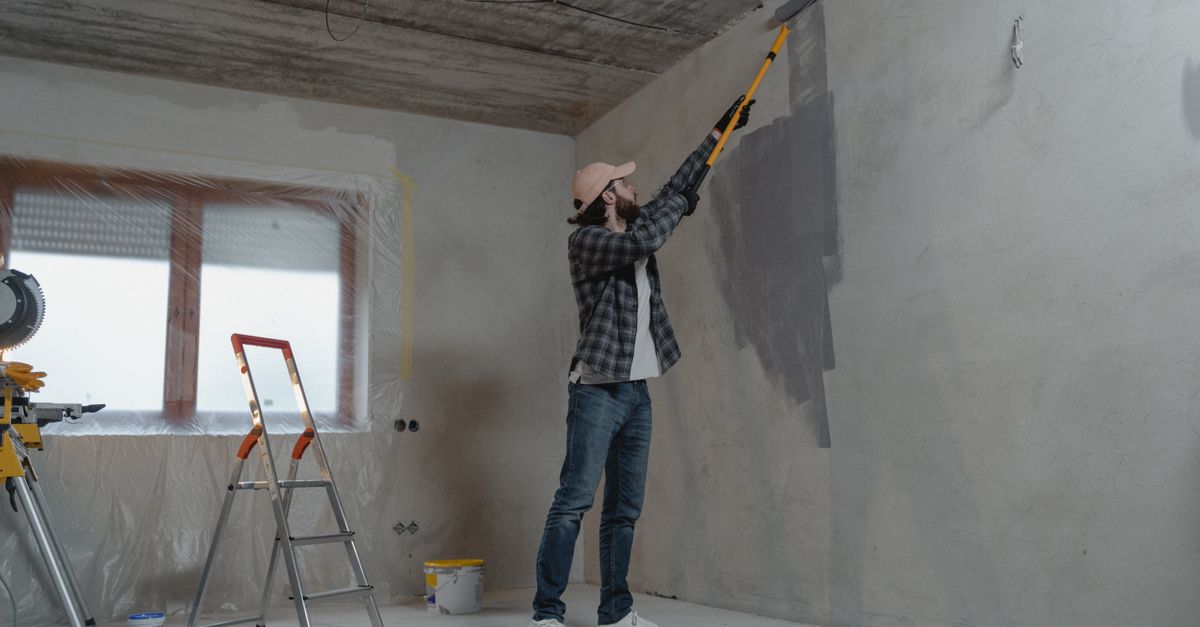 Interior wall painting